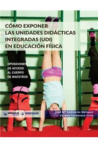 Cómo exponer las Unidades Didácticas Integradas (UDI) en Educación Física