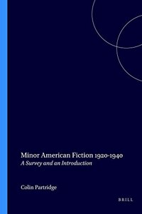 Minor American Fiction 1920-1940