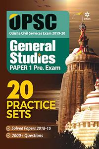 OPSC 20 Practice Sets General Studies Paper I Pre Examination 2020