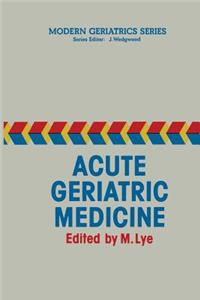 Acute Geriatric Medicine