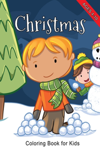 Christmas Coloring Book for Kids Ages 4-10