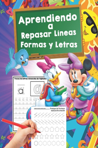 Aprendiendo a Repasar Líneas, Formas y Letras