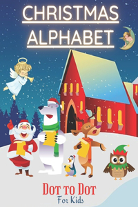 Christmas Alphabet Dot to Dot Book for Kids