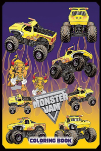 Monster Jam Coloring Book