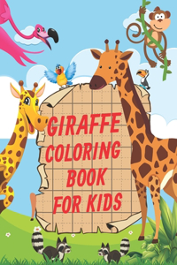 Giraffe Coloring Book For Kids