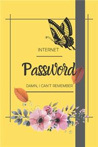 Password notebook