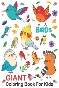 Giant Coloring Book For Kids