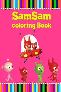 SamSam coloring Book