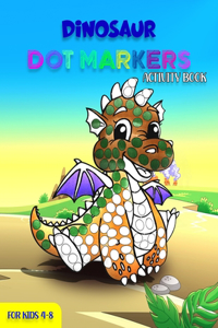 Dinosaur Dot Markers Activity Book for Kids ages 4-8