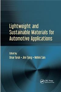 Lightweight and Sustainable Materials for Automotive Applications