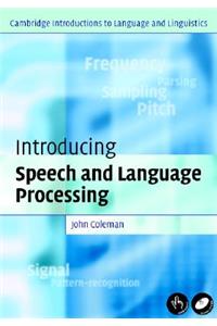 Introducing Speech and Language Processing
