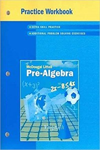 McDougal Littell Pre-Algebra Oklahoma: Test Prep Workbook Pre-Algebra