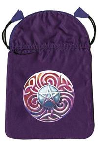 Magic Star Satin Tarot Bag