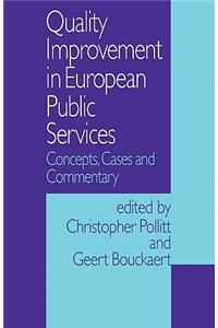 Quality Improvement in European Public Services