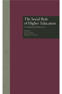 The Social Role of Higher Education