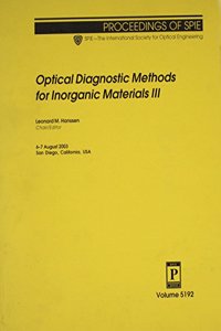 Optical Diagnostic Methods for Inorganic Materials