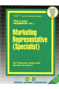 Marketing Representative (Specialist)