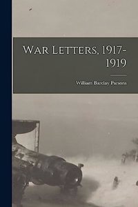 War Letters, 1917-1919