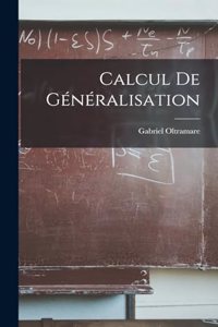 Calcul De Généralisation