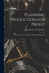 Planning Production for Profit