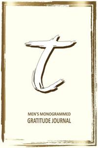 T Men's Monogrammed Gratitude Journal