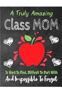 Truly Amazing Class Mom Is Hard To Find, Difficult To Part With And Impossible To Forget
