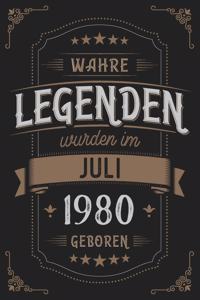 Wahre Legenden wurden im Juli 1980 geboren