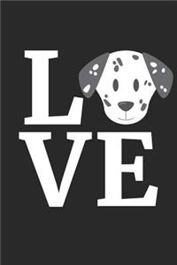 I Love My Dachshund Notebook - Gift for Dachshund Lovers - Dachshund Journal