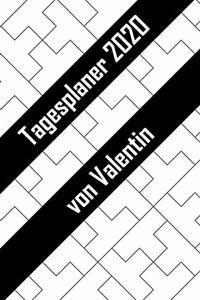 Tagesplaner 2020 von Valentin