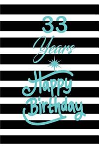 33 years happy birthday