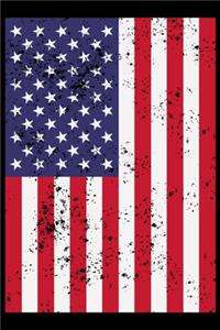American Flag Notebook