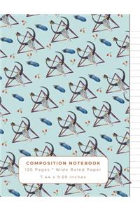 Composition Notebook: A Cool Southwest Wide Ruled Paper for School and Journal