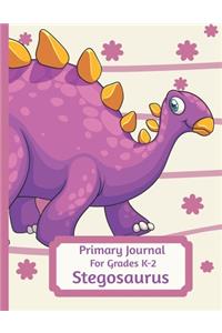 Primary Journal For Grades K-2 Stegosaurus