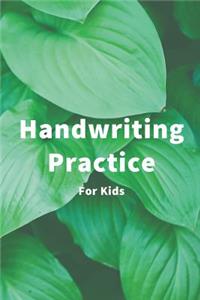 Handwriting Practice for Kids