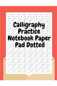 Calligraphy Practice Notebook Paper Pad Dotted