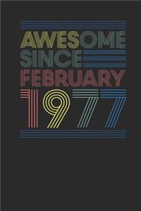 Awesome Since February 1977