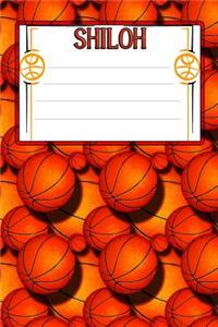 Basketball Life Shiloh: College Ruled Composition Book