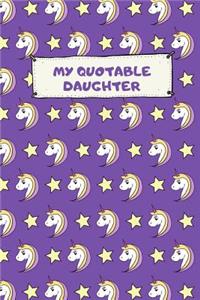 My Quotable Daughter