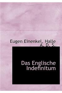 Das Englische Indefinitum