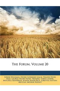 Forum, Volume 20
