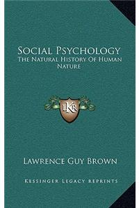 Social Psychology