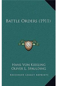 Battle Orders (1911)