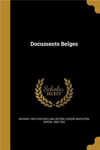 Documents Belges
