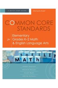 Common Core Standards for Elementary Grades K-2 Math & English Language Arts