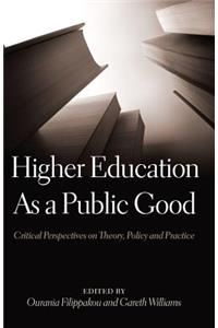 Higher Education as a Public Good