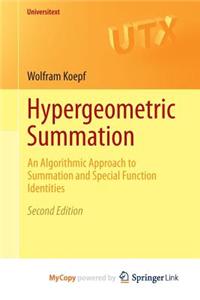 Hypergeometric Summation