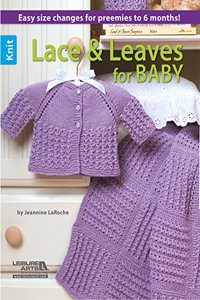 Knit Lace & Leaves for Baby