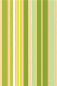 Mind Blowing Green Stripes Journal