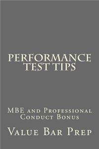 Performance Test Tips