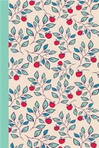 Journal: Apples 6x9 - Lined Journal - Writing Journal with Blank Lined Pages